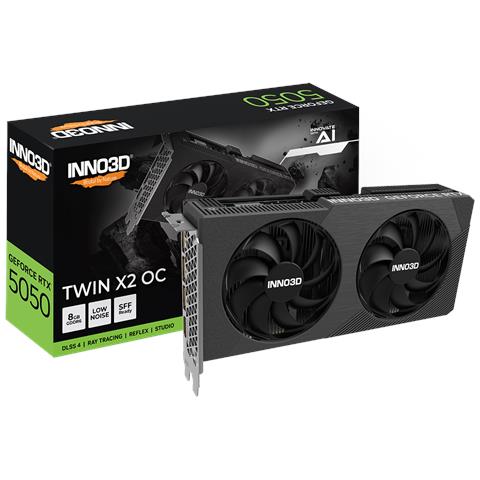 GeForce RTX 5050 TWIN X2 OC NVIDIA 8 GB GDDR6 - Foto 3