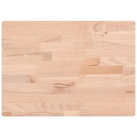 Tagliere 50x35x4 cm in Legno Massello di Faggio - Foto 1