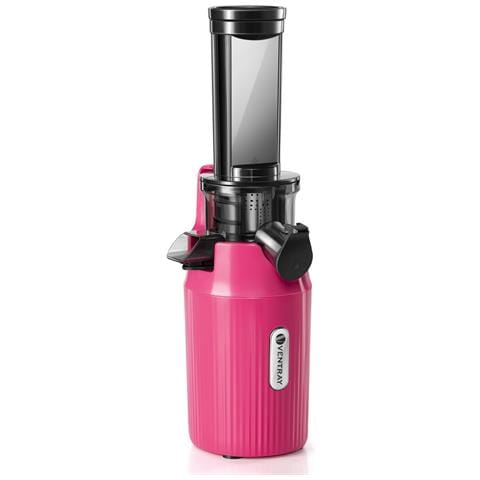 Ginnie Spremiagrumi a Freddo Professionale, Estrattore Lento 60 RPM per Agrumi, Design Compatto e Facile da Pulire, 400ml, 100W - Rosa Vivace - Foto 7