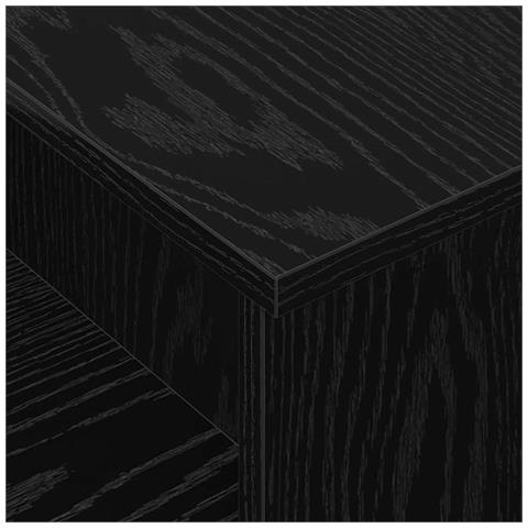 Tavolo consolle Rovere Nero 91,5 x 35 x 38,5 cm - Foto 9