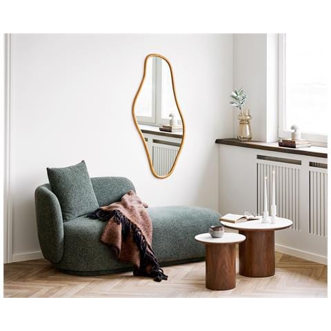 Specchio Brandsby Forma Organica In Pino Naturale Fsc 60×120 Cm - Foto 2