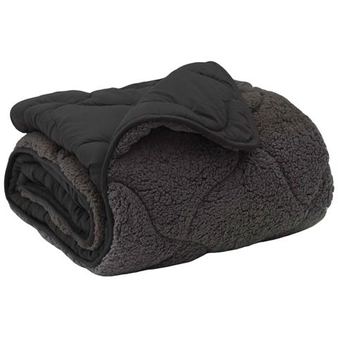 Piumone Completo Annuale Trapuntato Antracite 200 x 240 cm - Foto 1