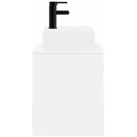 Mobile Lavabo da Parete Bianco 39 x 41 x 62,5 cm - Foto 2