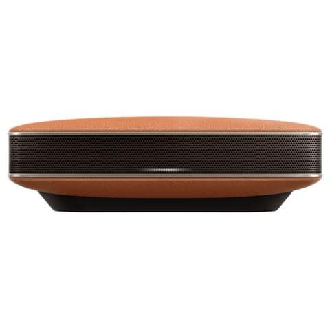 Speaker Audio Portatile FreeMe XW-LF3 Bluetooth / NFC ingresso AUX Finitura in Pelle colore Marrone - Foto 3