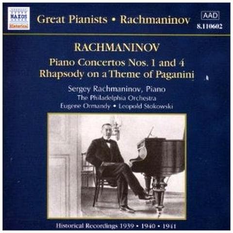 Rachmaninov Sergei - Concerto X Pf N. 1 Op. 1, N. 4 Op. 40, Rapsodia Su Un Tema Di Paganini Op. 43 - Foto 1