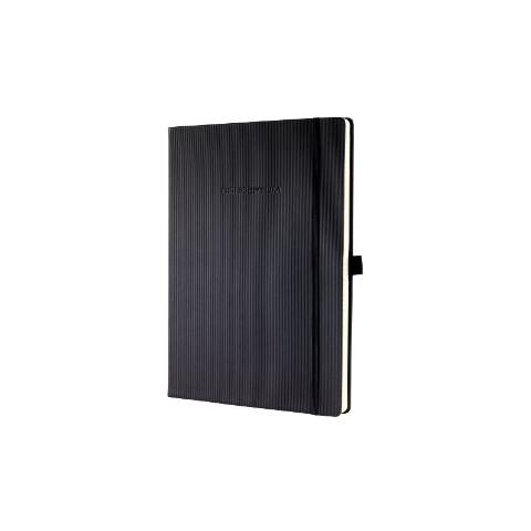 taccuino a4 a righe nero 194pag. hardcover conceptum pure sigel - Foto 1