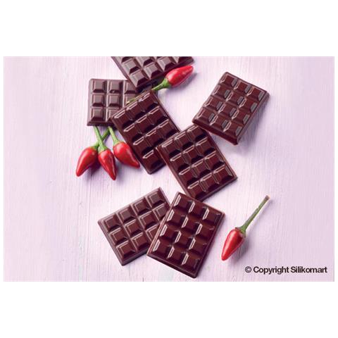 Stampo Silicone Per Cioccolato Scg11 Tablette Della Silikomart, Colore Marrone. - Foto 6