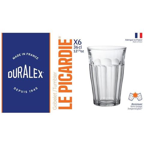 Set 6 Bicchieri Tumbler Picardie - 36 Cl - Foto 1