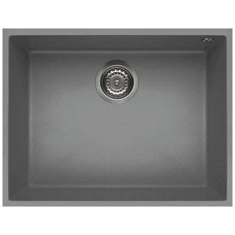 Quadra 110 Lavello da Incasso 1 Vasca Dimensioni 58 x 44 cm Colore Grigio - Foto 1