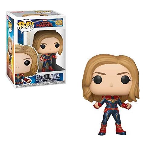 Action Figure Funko Pop! Marvel: Captain Marvel! - Captain Marvel W / chase - Foto 1