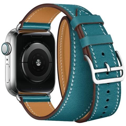 MECAWEB - Per Apple Watch 3 2 1 Cinturino Compatibile Similpelle Doppio  Anello 38 Mm - ePRICE