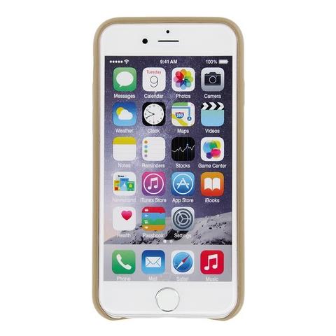 Skin, Cover In Similpelle - Apple Iphone 7 / 8 - Oro - Foto 3