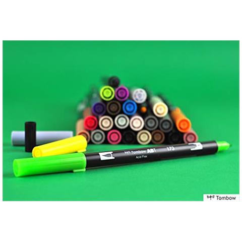 Abt-n45 Pennarello A Doppia Punta, Multicolore - Foto 3