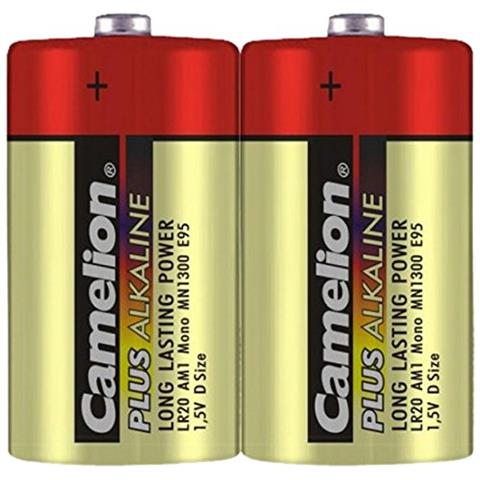 Batteria Camelion Plus Alkaline Mono D Lr20 (2 Pz.) - Foto 1