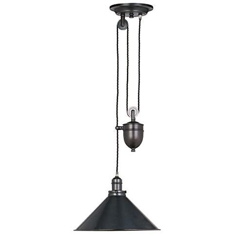 Provence Pendent Vecchio Bronzo - Foto 1