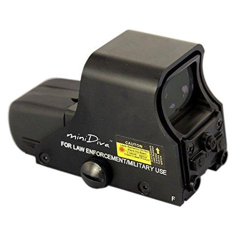 551 Holographic Sight Red Green Point Visier Puntino Di Vista 10 Livelli Di Luminosit Si Adatta A Qualsiasi Guida Di 20mm - Foto 1