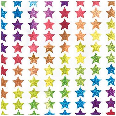 At216 Mini Olografici Stelle Di Natale Adesivi Arti E Mestieri (confezione Da 400) Assortiti - Foto 1
