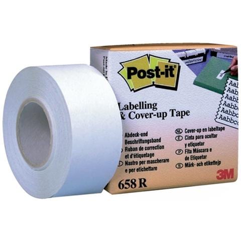 Nastro di Correzione Bianco 25.4 mm x 18 m - Foto 1