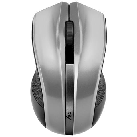 Mouse Wireless Optical Am-97 Office 1000 Dpi Silver - Foto 1
