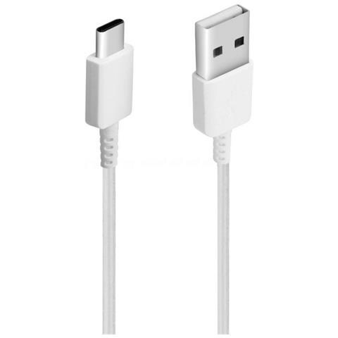 Samsung Caricabatterie Originale Da Parete Per Casa Eta-u90 10w + Cavo Type-c White Bulk - Foto 2