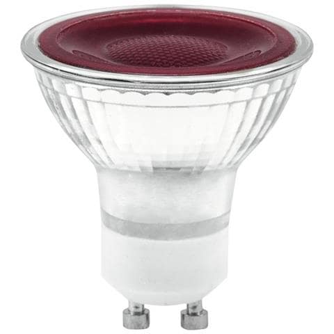 Gu-10 230v Led Smd 7w Red - Foto 1