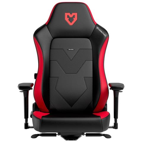 NBL-HRO-PU-MSE sedia per videogioco Sedia da gaming per PC Seduta imbottita Nero, Rosso - Foto 2