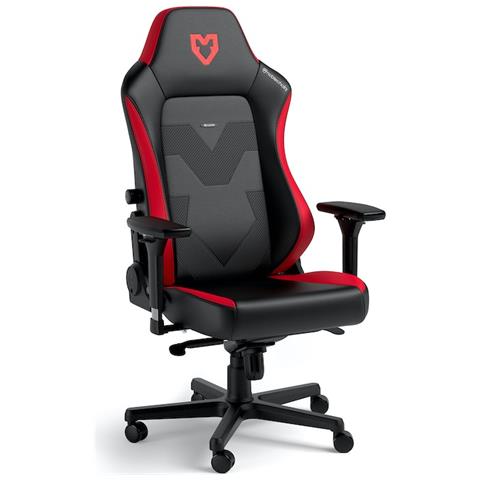 NBL-HRO-PU-MSE sedia per videogioco Sedia da gaming per PC Seduta imbottita Nero, Rosso - Foto 5