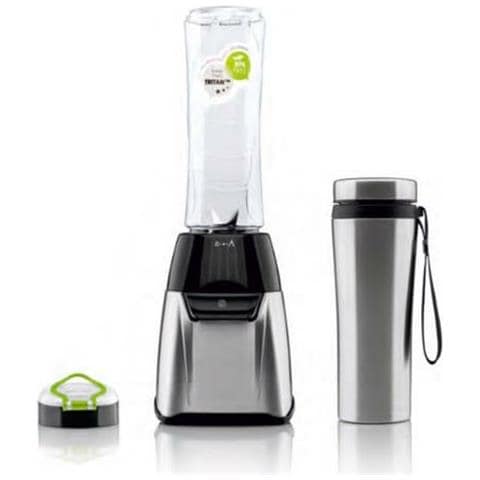 Frullatore ad Immersione LQ-350.008A Capacità 0.6 Litri Potenza 350 Watt Colore Nero, Acciaio inossidabile, Trasparente - Foto 1