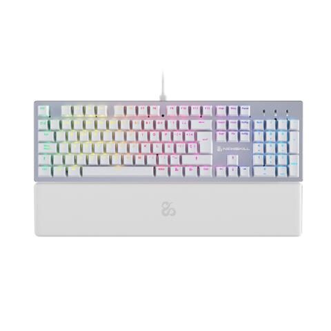 NS-KB-SERIKEV2 tastiera USB QWERTY Spagnolo Bianco - Foto 1