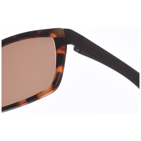 Occhiali Da Sole Rettangolari In Acetato E Metallo Z433 Da Uomo - Foto 2