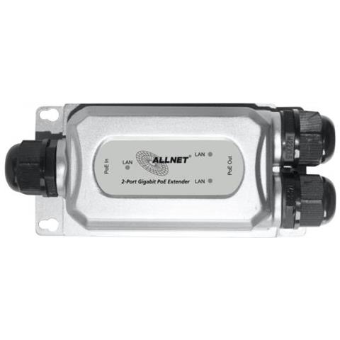 Ponte /Repeater Ripetitore ALL-PR2013O-30W di rete 1000 Mbit /s Nero / Argento - Foto 1
