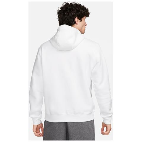 Felpa Con Cappuccio Cw6894-101 Uomo Taglia L Colore Bianco - Foto 2