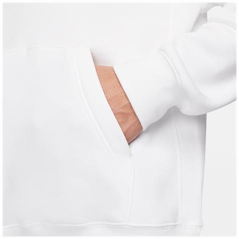 Felpa Con Cappuccio Cw6894-101 Uomo Taglia L Colore Bianco - Foto 6