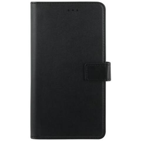 Custodia Universale Taglia Xl Folio Wallet Con Portacarte E Linguetta, Nero - Foto 1