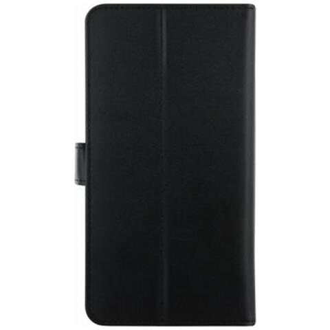 Custodia Universale Taglia Xl Folio Wallet Con Portacarte E Linguetta, Nero - Foto 2