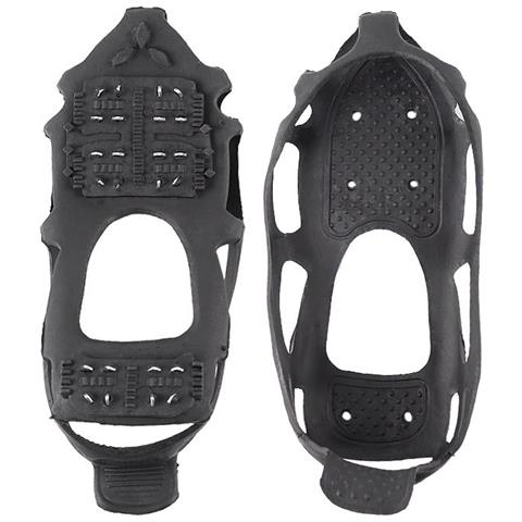 Protezione Antiscivolo Per Scarpe, Ramponi Per Scarpe Invernali Black Xl / 46-48 - Foto 1