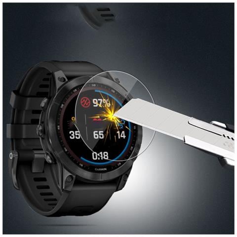 Pellicola Protettiva Per Lo Schermo Garmin Fenix 6 Pro, 2 Pezzi In Vetro Temperato - Foto 4
