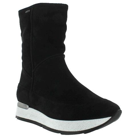 Stivali Da Donna Hogl In Camoscio Nero Isolati Con Goretex 35 - Foto 2