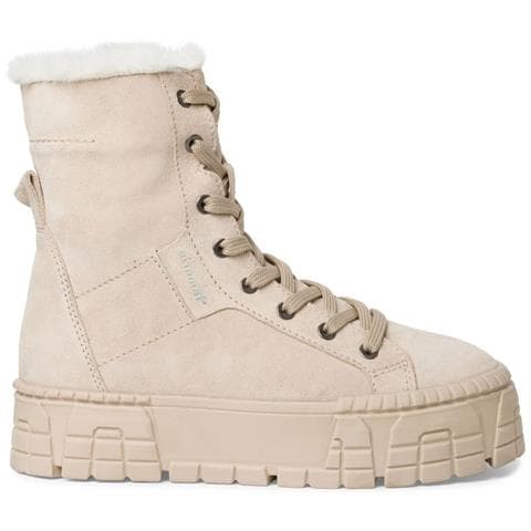 Antelope Casual Closed Booties Stivaletti Pelle Scarpe Donna Beige Eu 37, 1-26841-41 375 - Foto 2