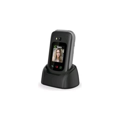 Link 4+ Senior Phone 4g 2.8"" Cellulare Per Anziani 4g Tasti E Lettere Grandi Whatsapp E Tasto Sos Nero - Foto 1