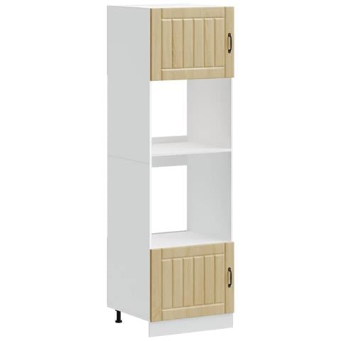 Armadi Forno 2 Pz Kalmar Rovere Sonoma In Legno Multistrato - Foto 2