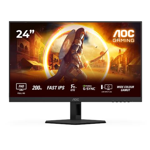 G4 24G4HRE Monitor PC 60,5 cm (23.8") 1920 x 1080 Pixel Full HD LED Nero, Rosso - Foto 2
