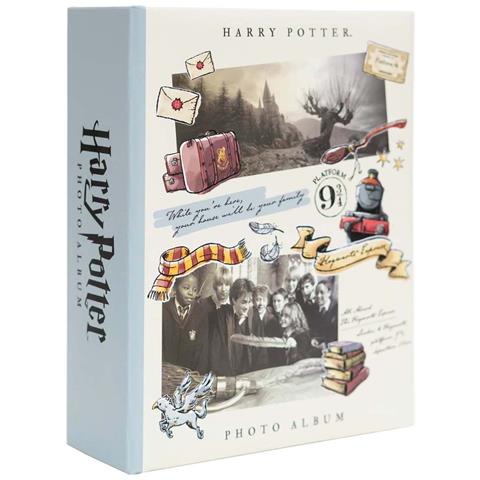 Album Fotografico Tema Harry Potter 100 Foto 10x15cm, Blu - Foto 1