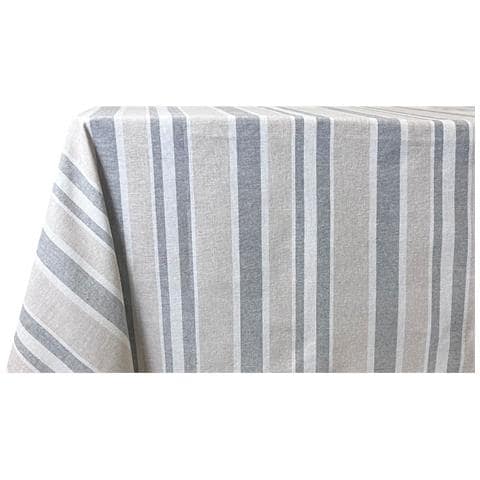 Tovaglia Per Salotto Cucina In Miros Misto Cotone Made In Italy Tela Rp 140x180 Grigio - Foto 5