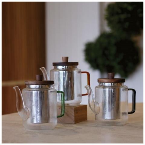 Teiera In Vetro Trasparente Da 0,55 L - 7912201 - Foto 3