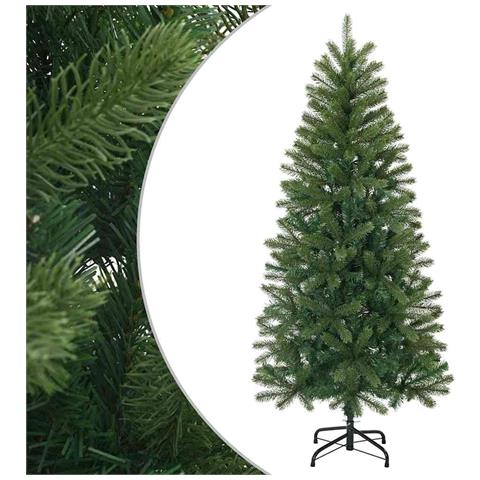 Albero di Natale artificiale Verde 120 cm PVC, PE e acciaio - Foto 1
