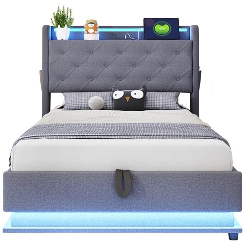 Letto Multifunzionale Con Ricarica Avanzata E Luci Led - Foto 1