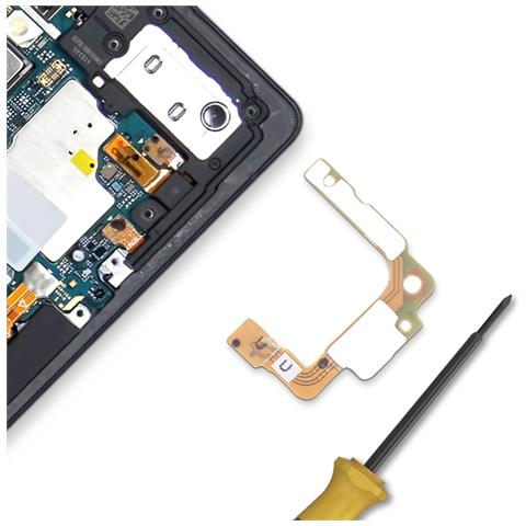 Nappina Frc Originale Per Galaxy S25 Ultra Per Riparazione Audio Interna, Grigio - Foto 4