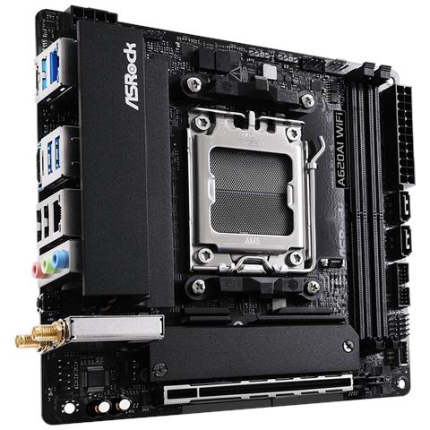 A620AI WiFi AMD A620A Socket AM5 mini ITX - Foto 5