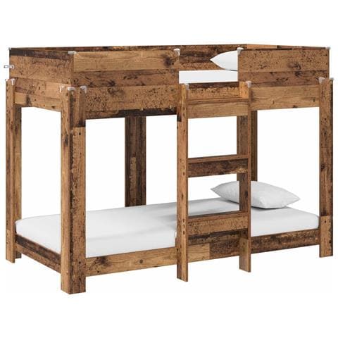 Letto a Castello per Bambini Legno vecchio 80 x 160 cm - Foto 1